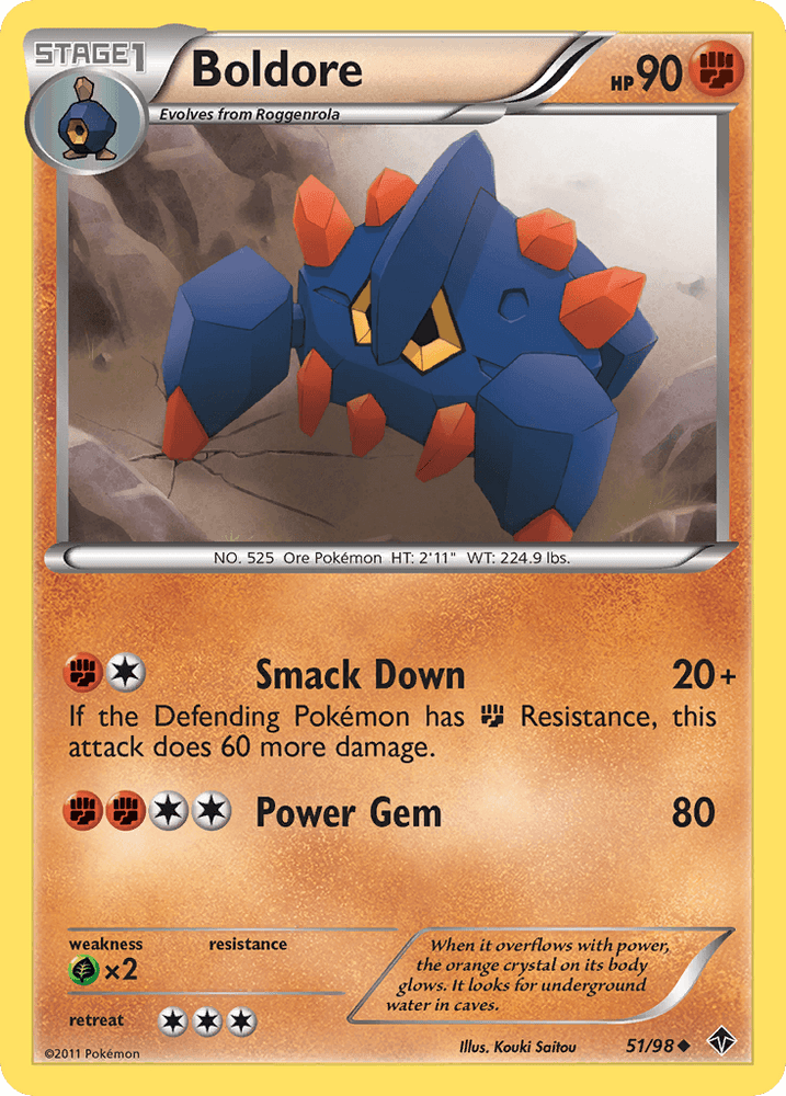 Boldore (51/98) [Black & White: Emerging Powers] (Online Only)