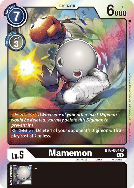 Mamemon [BT6-064] [Double Diamond] (ONLINE ORDER ONLY)