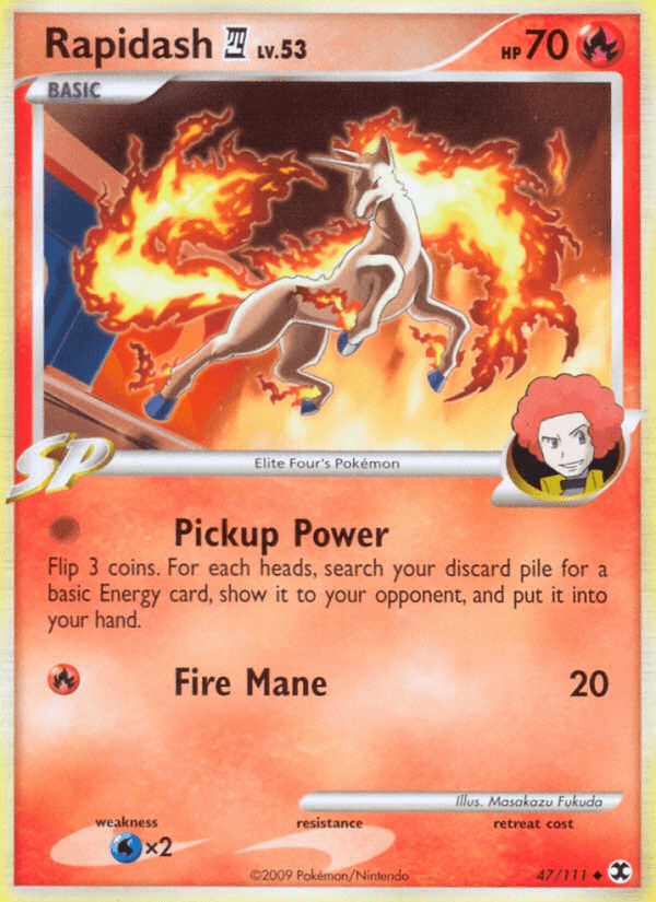 Rapidash (47/111) [Platinum: Rising Rivals] (Online Only)