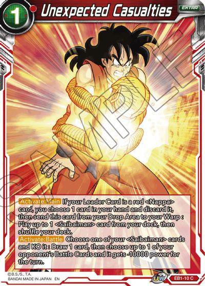 Unexpected Casualties (EB1-010) [Battle Evolution Booster] (ONLINE ORDER ONLY)