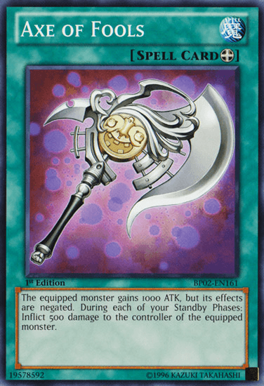 Axe of Fools [BP02-EN161] Common (ONLINE ORDER ONLY)