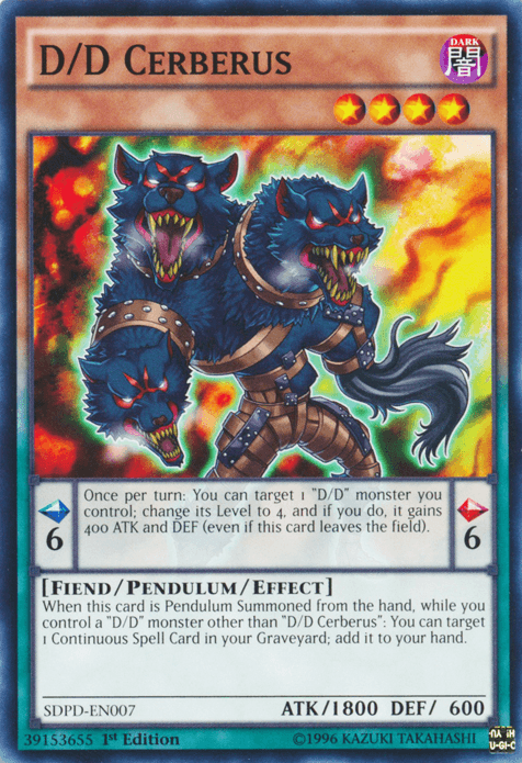 D/D Cerberus [SDPD-EN007] Common (ONLINE ORDER ONLY)