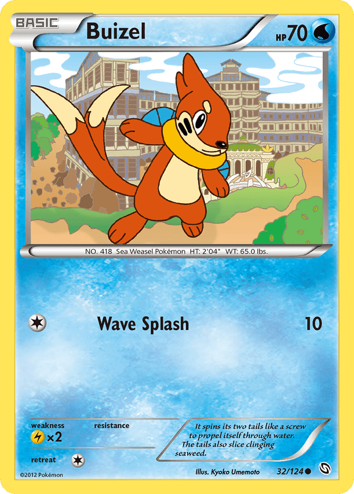 Buizel (32/124) [Black & White: Dragons Exalted] (Online Only)
