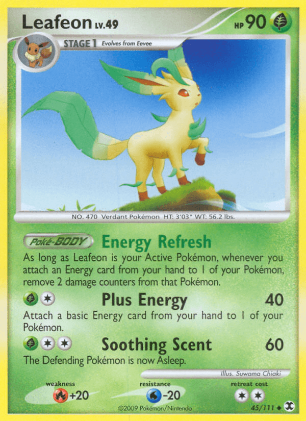 Leafeon (45/111) [Platinum: Rising Rivals] (Online Only)