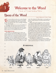 Humblewood Hardcover Campaign Book (ONLINE ORDER ONLY)