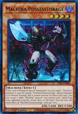 Machina Possesstorage [SR10-EN040] Ultra Rare (ONLINE ORDER ONLY)