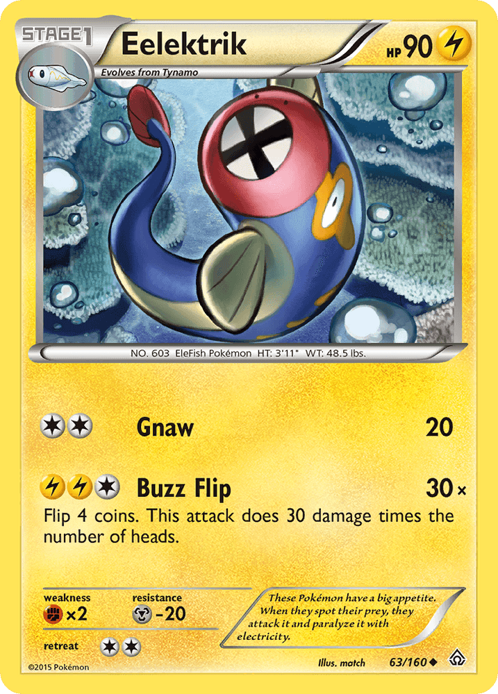 Eelektrik (63/160) [XY: Primal Clash] (Online Only)