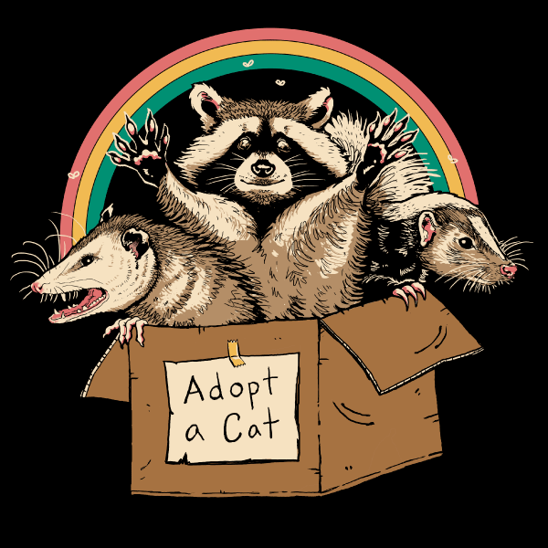 Forbidden Cats' Shirt (ONLINE ORDER ONLY)
