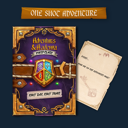 Adventures & Academia: First Class - Arcane & Might Miniatures (ONLINE ORDER ONLY)
