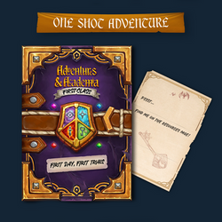 Adventures & Academia: First Class - Arcane & Might Miniatures (ONLINE ORDER ONLY)