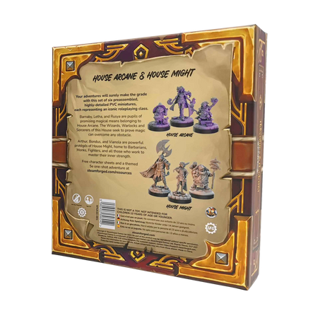 Adventures & Academia: First Class - Arcane & Might Miniatures (ONLINE ORDER ONLY)