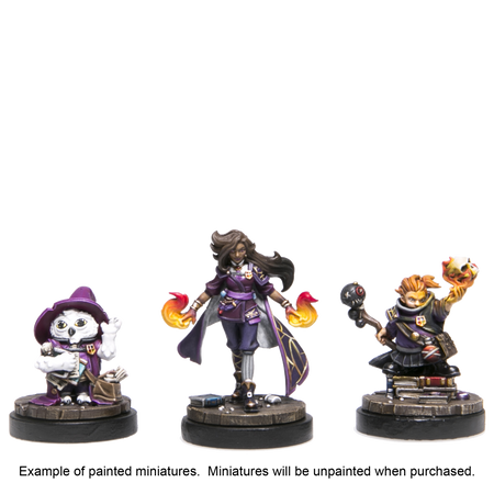 Adventures & Academia: First Class - Arcane & Might Miniatures (ONLINE ORDER ONLY)