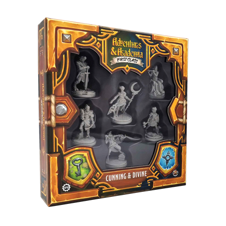 Adventures & Academia: First Class - Cunning & Divine Miniatures (ONLINE ORDER ONLY)