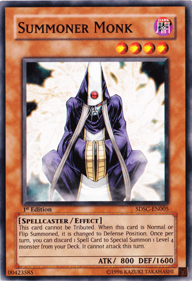 Summoner Monk [SDSC-EN005] Common (ONLINE ORDER ONLY)