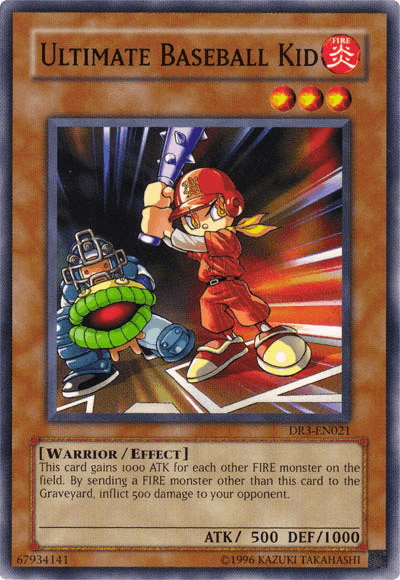 Ultimate Baseball Kid [DR3-EN021] Common (ONLINE ORDER ONLY)