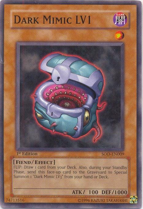 Dark Mimic LV1 [SOD-EN009] Common (ONLINE ORDER ONLY)