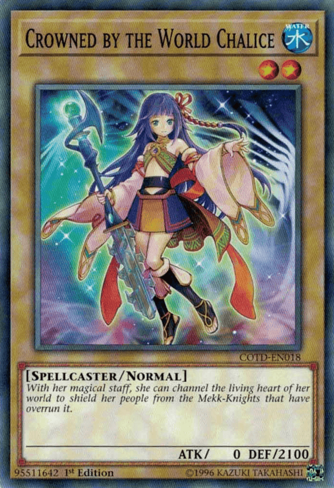 Crowned by the World Chalice [COTD-EN018] Common (ONLINE ORDER ONLY)