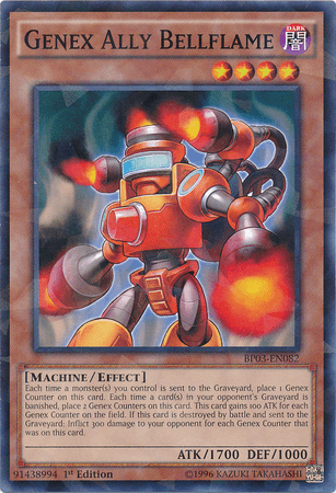 Genex Ally Bellflame [BP03-EN082] Shatterfoil Rare (ONLINE ORDER ONLY)
