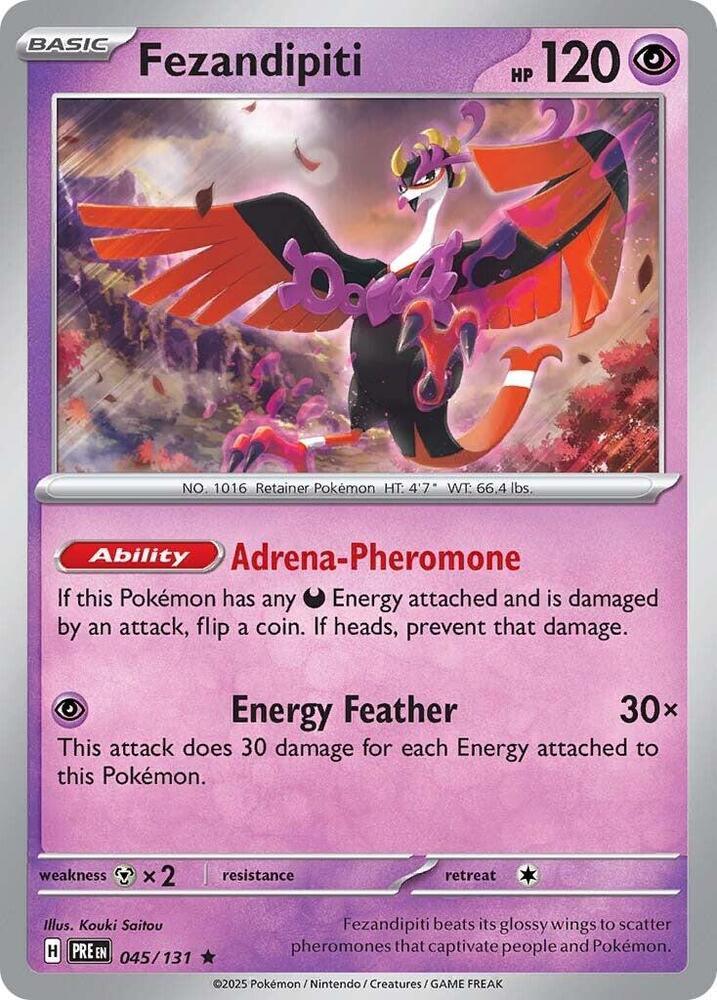 Fezandipiti (045/131) [Scarlet & Violet: Prismatic Evolutions] (Online Only)