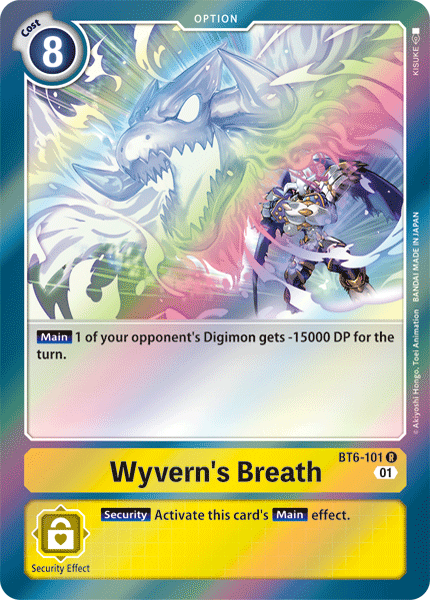 Wyvern's Breath [BT6-101] [Double Diamond] (ONLINE ORDER ONLY)
