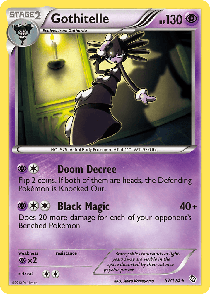 Gothitelle (57/124) [Black & White: Dragons Exalted] (Online Only)