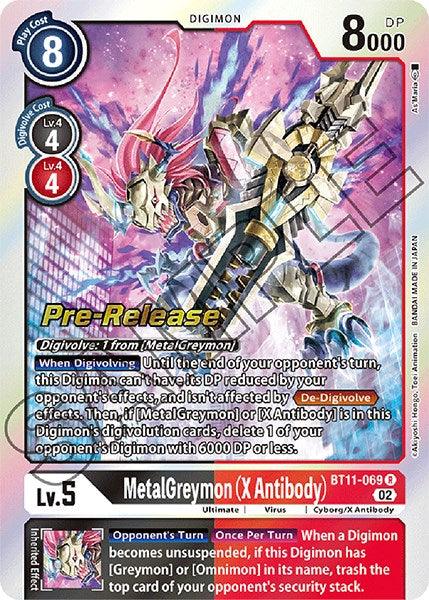 MetalGreymon (X Antibody) [BT11-069] [Dimensional Phase Pre-Release Promos] (ONLINE ORDER ONLY)