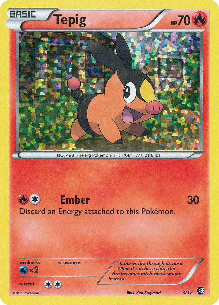 Tepig (3/12) [McDonald's Promos: 2011 Collection] (Online Only)