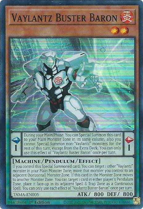 Vaylantz Buster Baron [TAMA-EN005] Super Rare (ONLINE ORDER ONLY)
