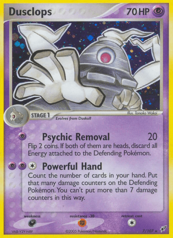 Dusclops (7/107) [EX: Deoxys] (Online Only)