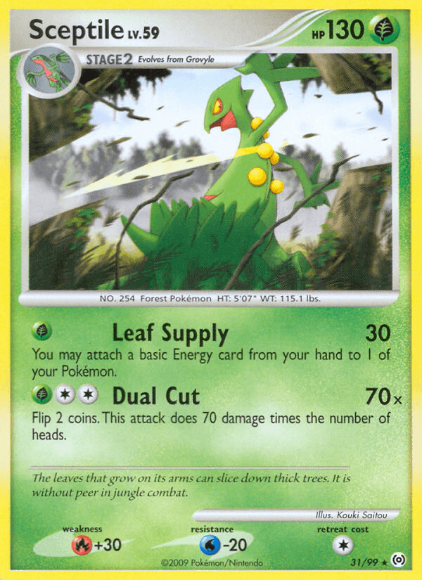 Sceptile (31/99) [Platinum: Arceus] (Online Only)