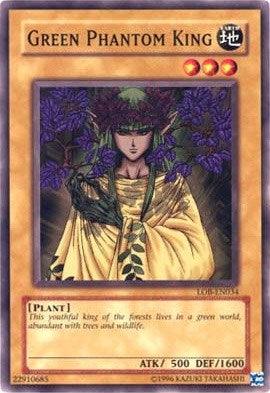 Green Phantom King [LOB-EN034] Common (ONLINE ORDER ONLY)