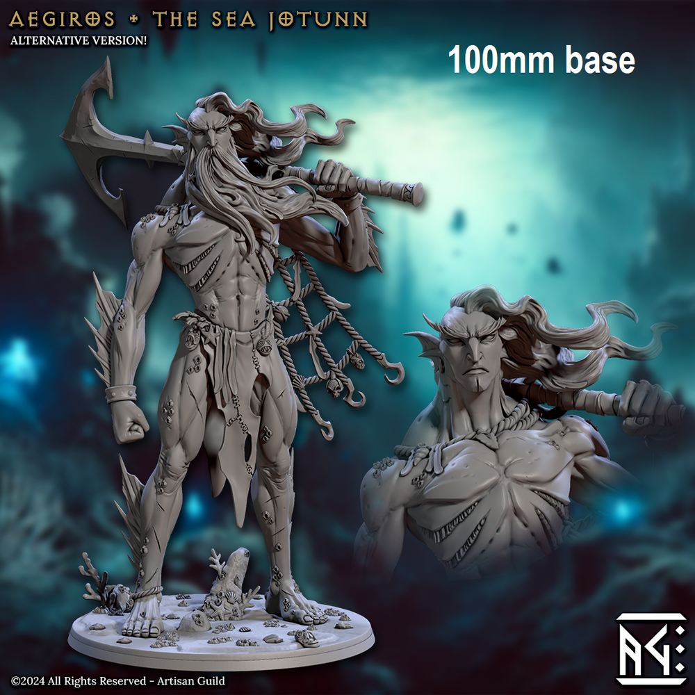 Aegiros, the Sea Jotunn (Epic Boss) (Online Only)