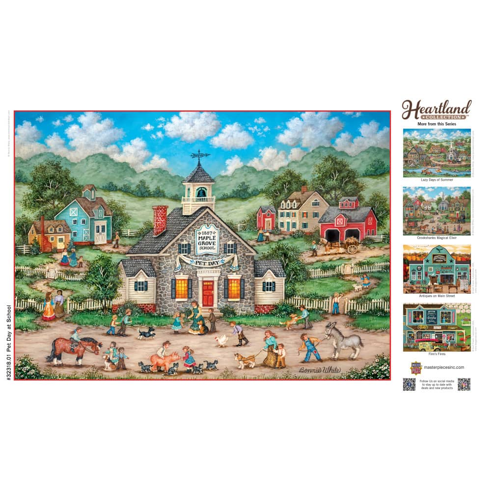 Heartland - Pet Day at School 500 Piece Jigsaw Puzzle