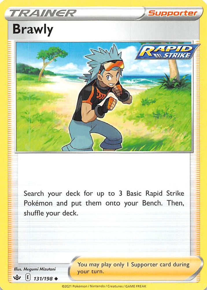 Brawly (131/198) [Sword & Shield: Chilling Reign] (Online Only)