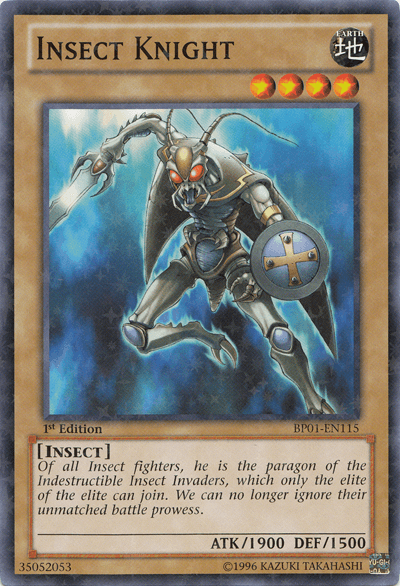 Insect Knight [BP01-EN115] Starfoil Rare (ONLINE ORDER ONLY)