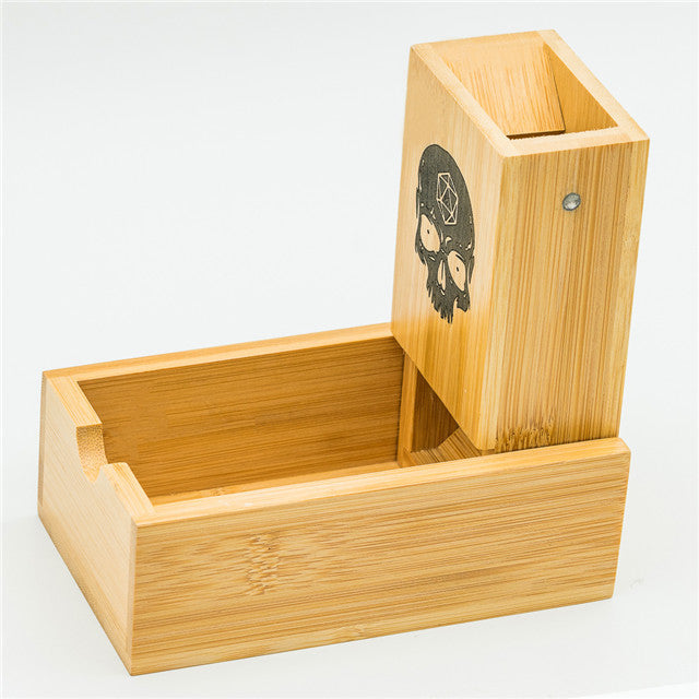 Bamboo Dice Tower Skull Dice Logo (Online Only)