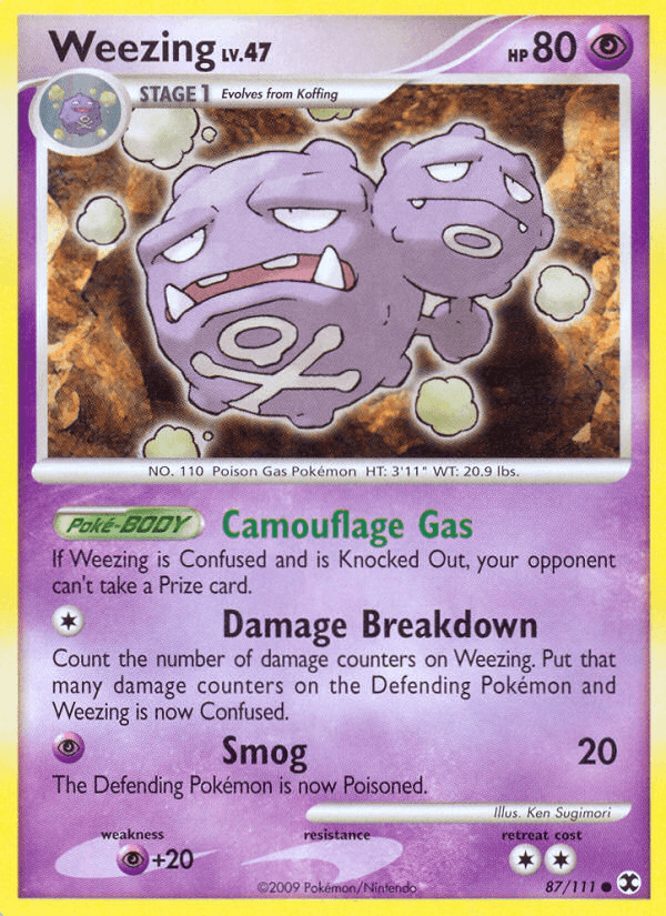 Weezing (87/111) [Platinum: Rising Rivals] (Online Only)