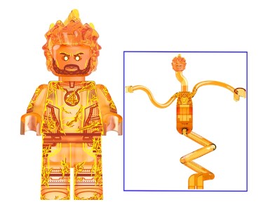 Flame Flight Hero Custom Minifig (ONLINE ORDER ONLY)