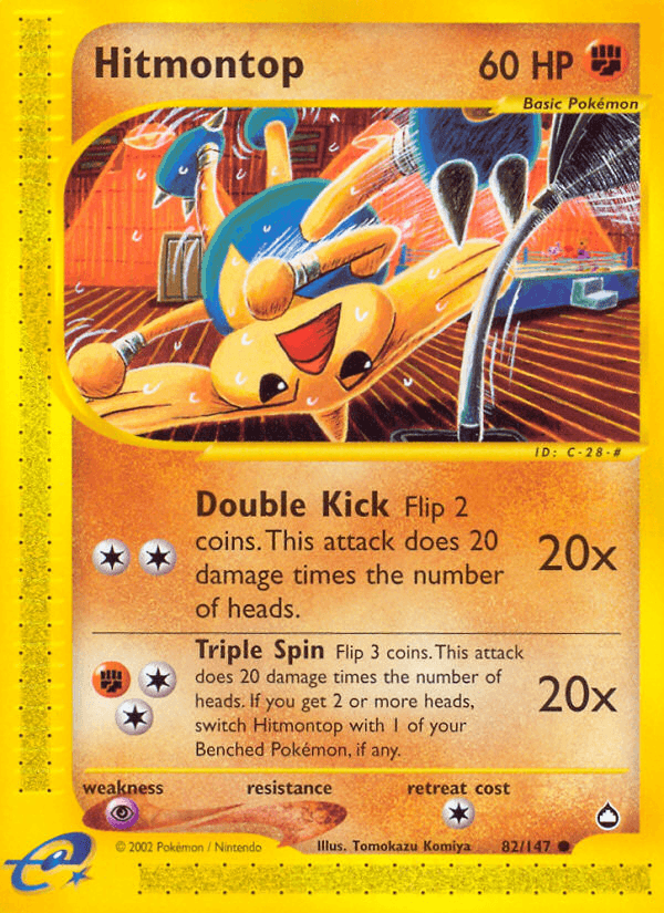Hitmontop (82/147) [Aquapolis] (Online Only)