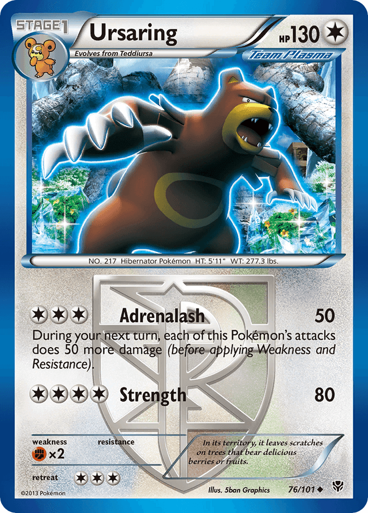 Ursaring (76/101) [Black & White: Plasma Blast] (Online Only)