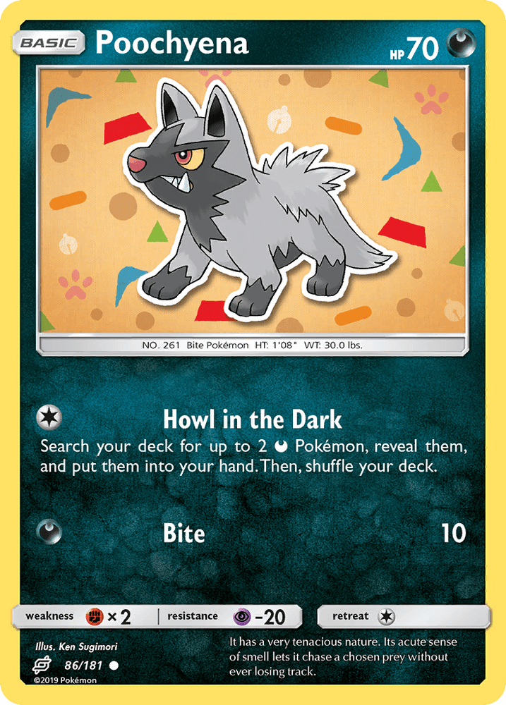 Poochyena (86/181) [Sun & Moon: Team Up] (Online Only)