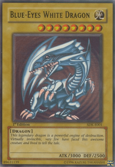Blue-Eyes White Dragon [SDK-E001] Ultra Rare (ONLINE ORDER ONLY)