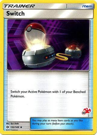 Switch (132/149) (Charizard Stamp #40) [Battle Academy 2020] (Online Only)