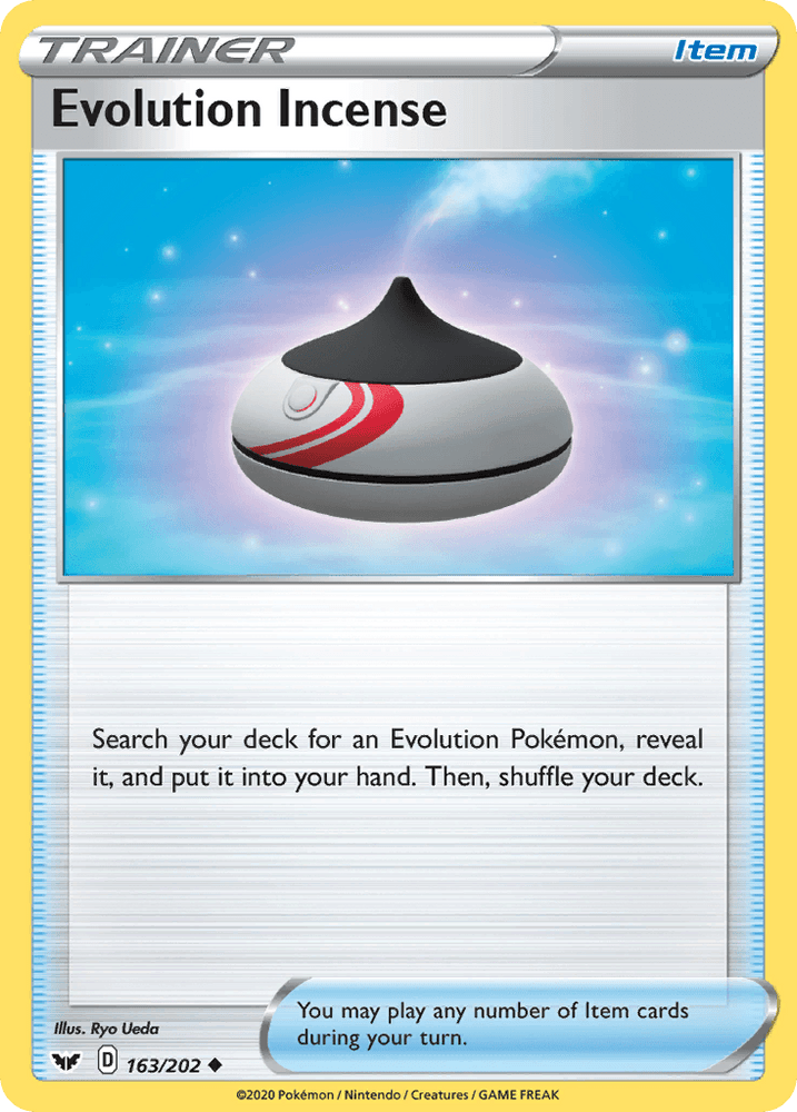 Evolution Incense (163/202) [Sword & Shield: Base Set] (Online Only)