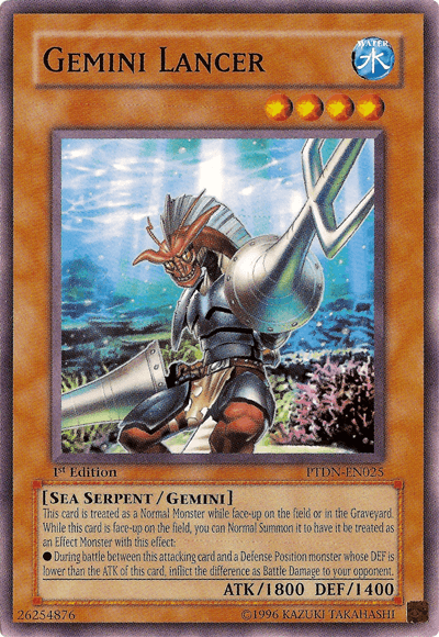 Gemini Lancer [PTDN-EN025] Common (ONLINE ORDER ONLY)