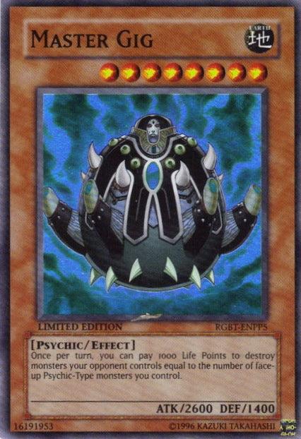 Master Gig [RGBT-ENPP5] Super Rare (ONLINE ORDER ONLY)