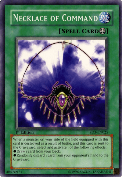 Necklace of Command [SD3-EN025] Common (ONLINE ORDER ONLY)