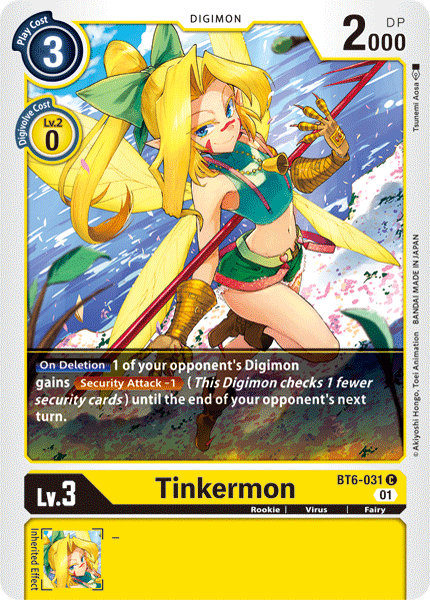Tinkermon [BT6-031] [Double Diamond] (ONLINE ORDER ONLY)