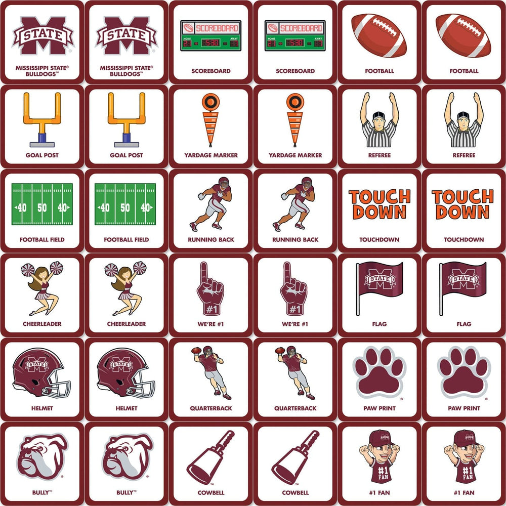 Mississippi State Bulldogs Matching Game (ONLINE ORDER ONLY)