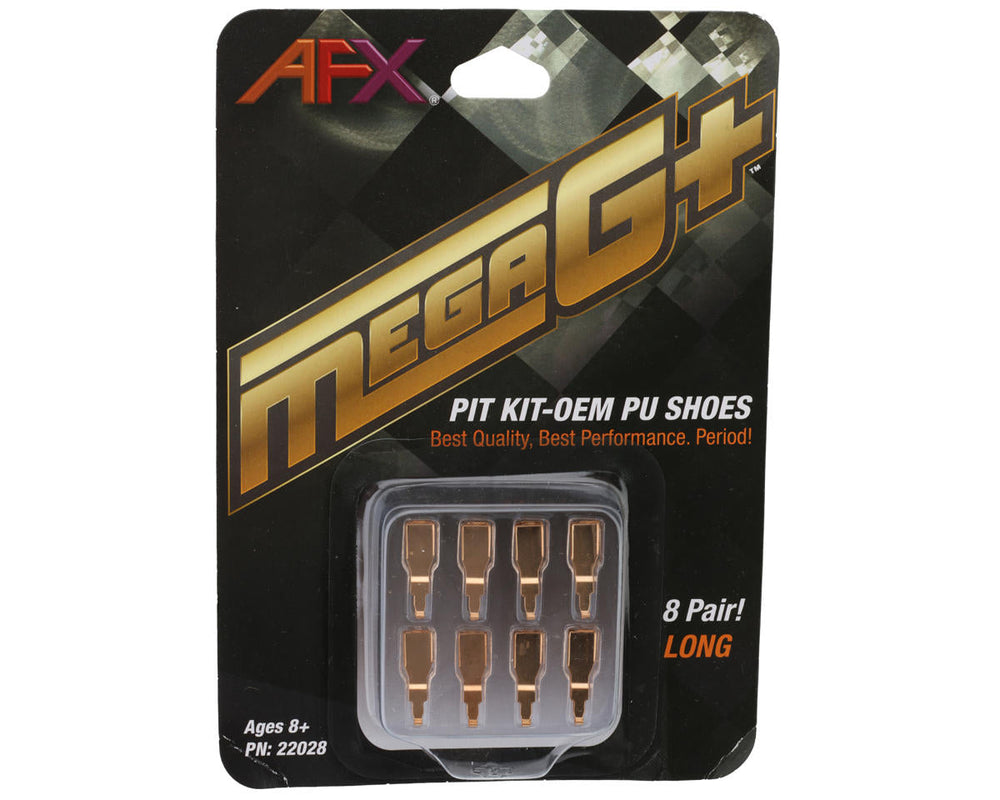 AFX Pit Kit PU Shoes (LWB) (Mega G+) 22028 (ONLINE ORDER ONLY)